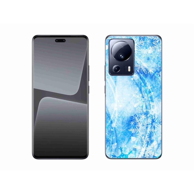 Gél borítás mmCase a Xiaomi 13 Lite készülékhez - hópelyhek
