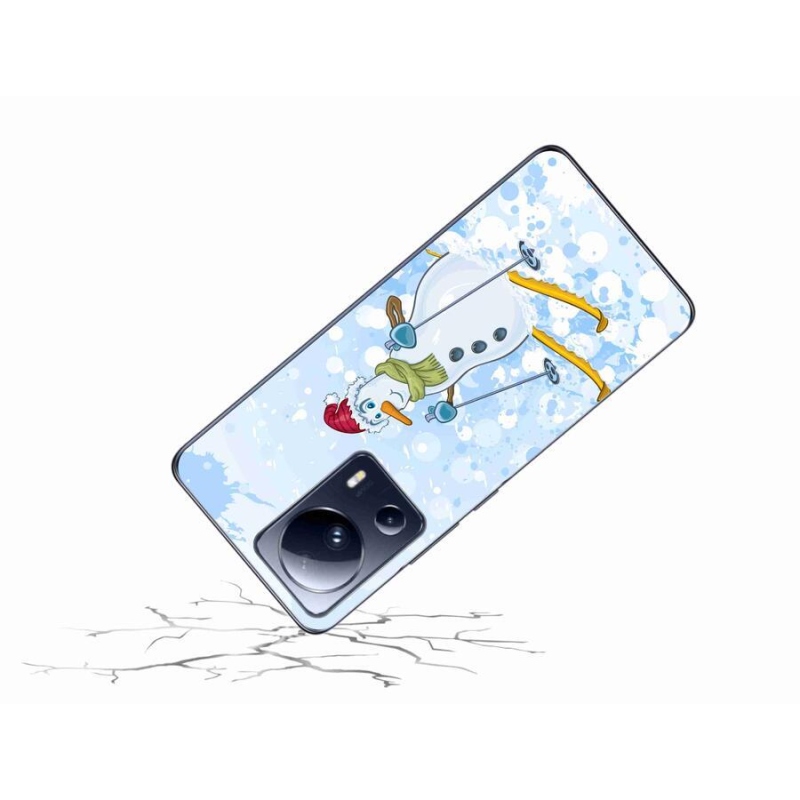 Gél borítás mmCase a Xiaomi 13 Lite készülékhez - hóember