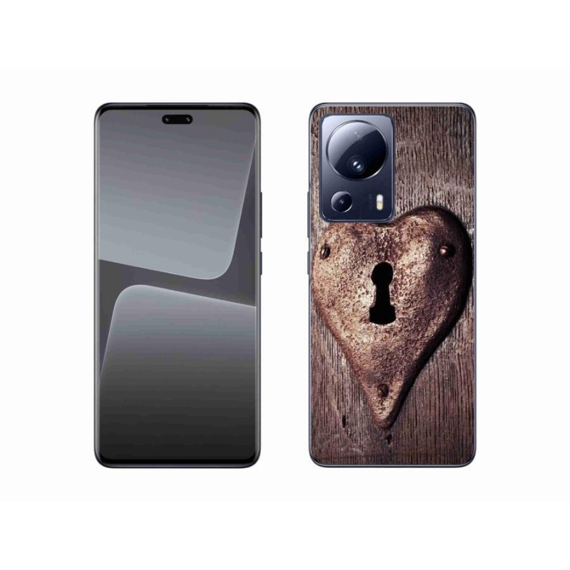 Gél borító mmCase a Xiaomi 13 Lite-hoz - szív alakú zár