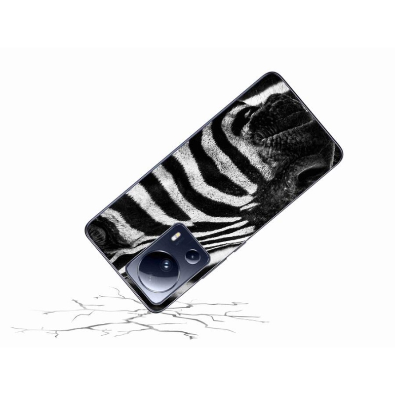 Gél borítás mmCase a Xiaomi 13 Lite-hoz - zebra
