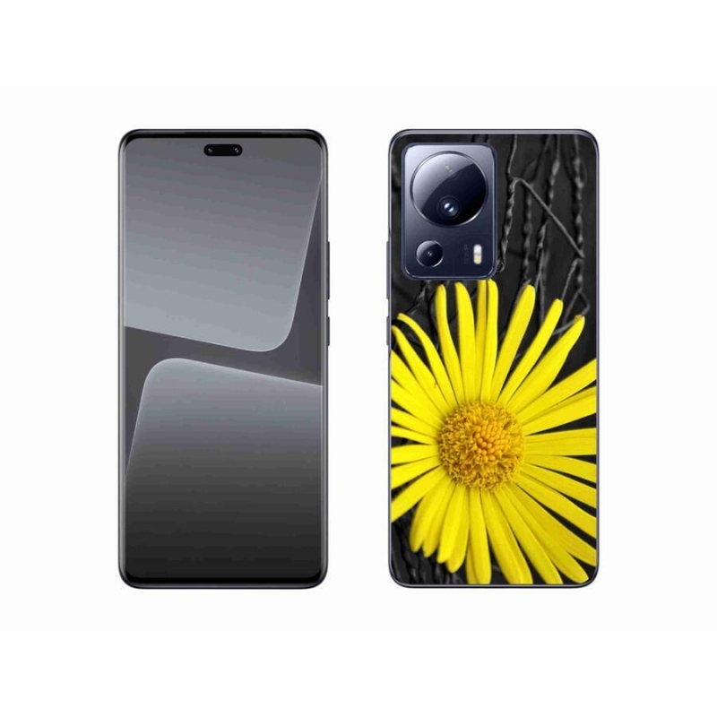 Gél borítás mmCase a Xiaomi 13 Lite-hoz - sárga virág