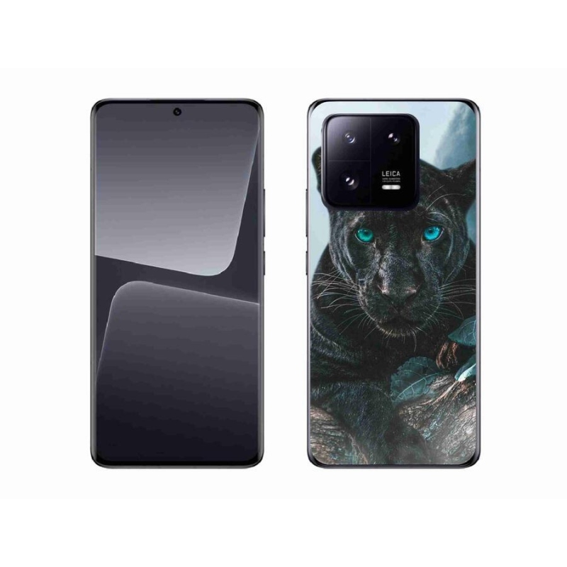 Gél borítás mmCase a Xiaomi 13 Pro-hoz - fekete párduc