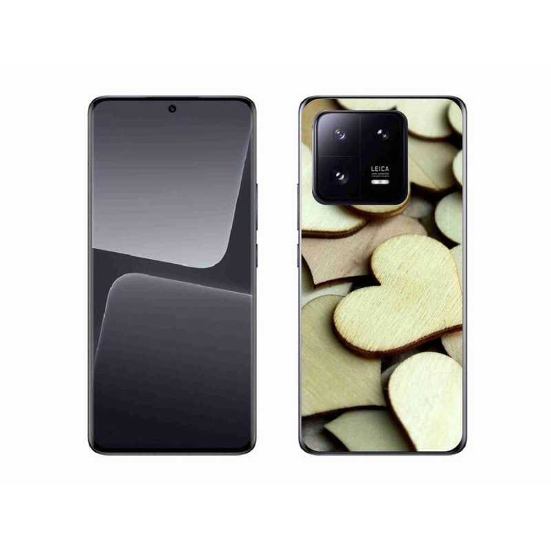 Gél borítás mmCase a Xiaomi 13 Pro számára - fából készült szívek