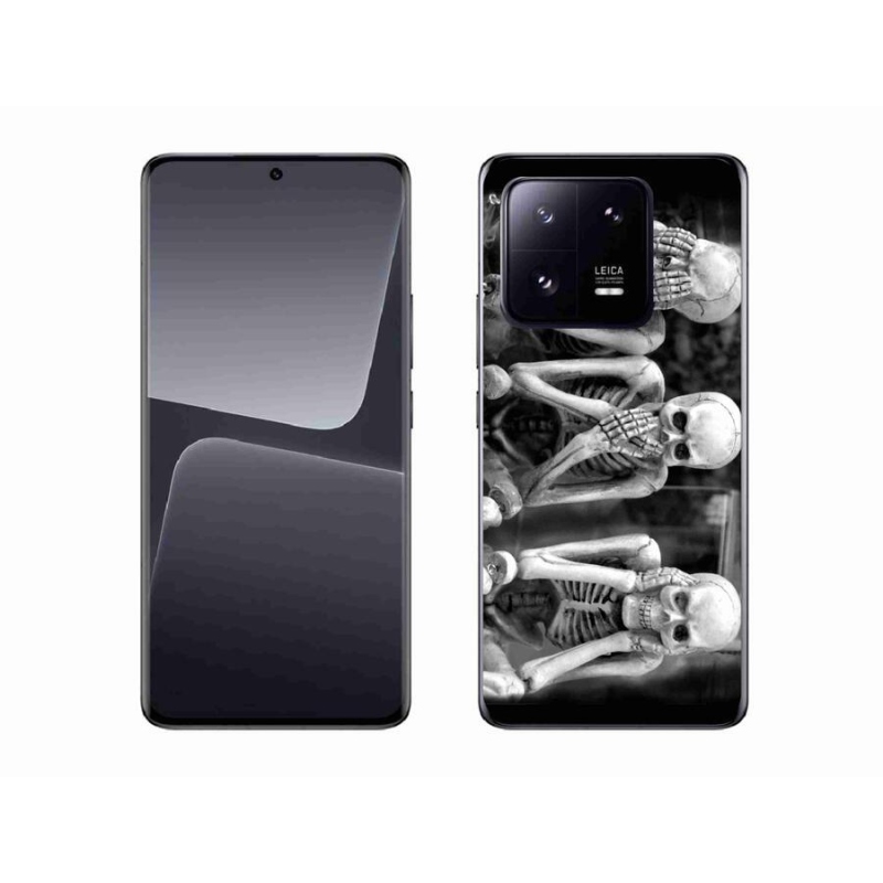 Gél borítás mmCase a Xiaomi 13 Pro számára - csontvázak