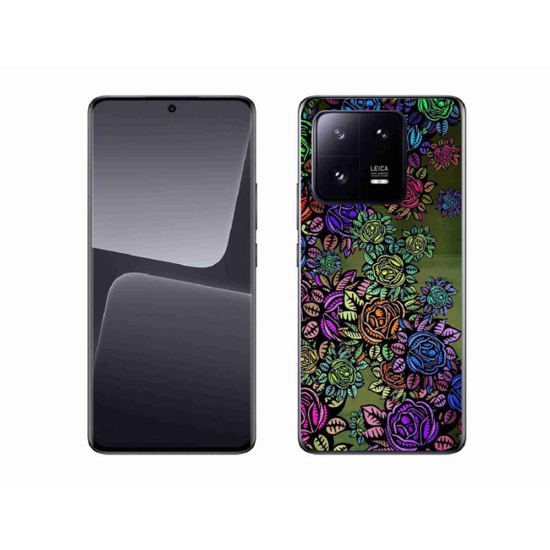 Gél borítás mmCase a Xiaomi 13 Pro számára - virágok 6