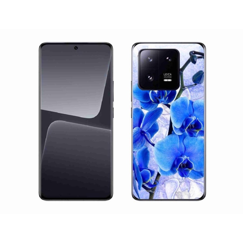 Gél borítás mmCase a Xiaomi 13 Pro-hoz - kék virágok