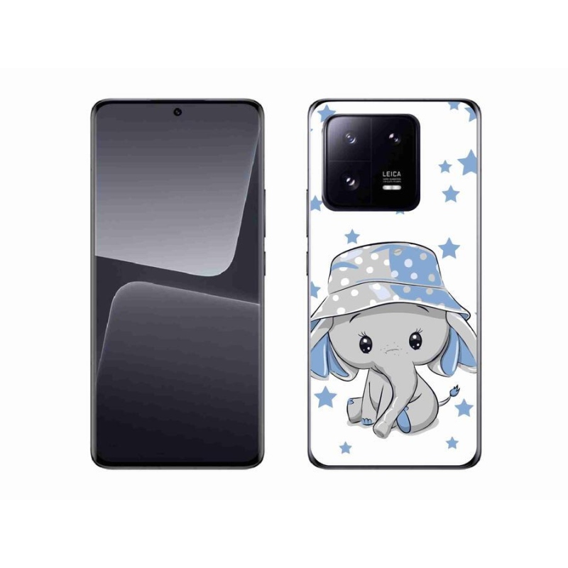 Gél borítás mmCase a Xiaomi 13 Pro-hoz - kék elefánt
