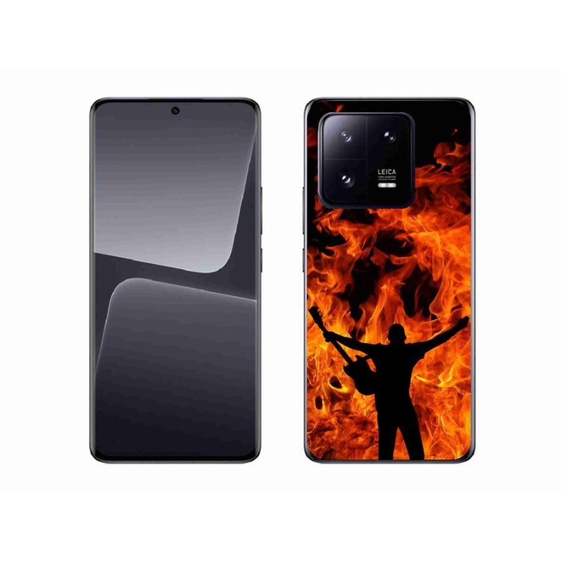 Gél borító mmCase a Xiaomi 13 Pro számára - zenész és tűz