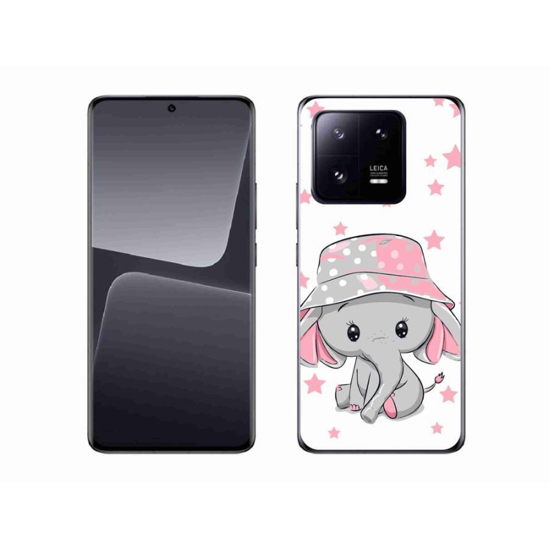 Gél borítás mmCase a Xiaomi 13 Pro-hoz - rózsaszín elefánt