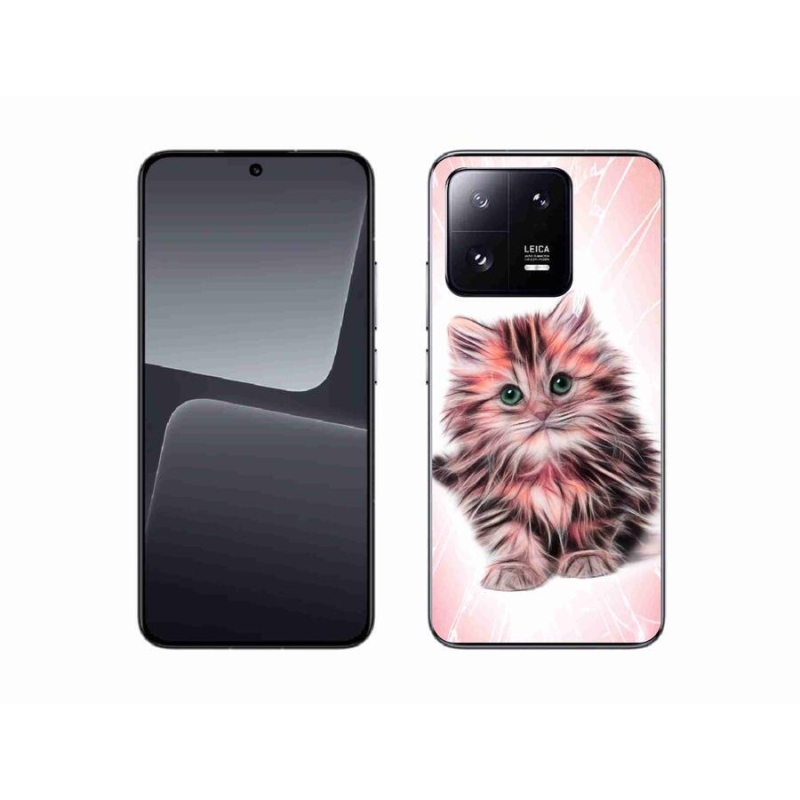 Gél borító mmCase a Xiaomi 13-hoz - aranyos cica
