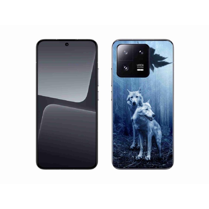 Gél borítás mmCase a Xiaomi 13-hoz - farkasok az erdőben