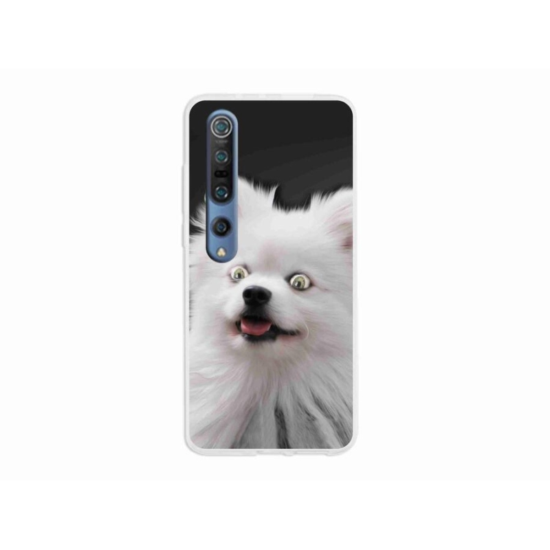 Gél borítás mmCase a Xiaomi Mi 10 készülékhez - fehér tipp