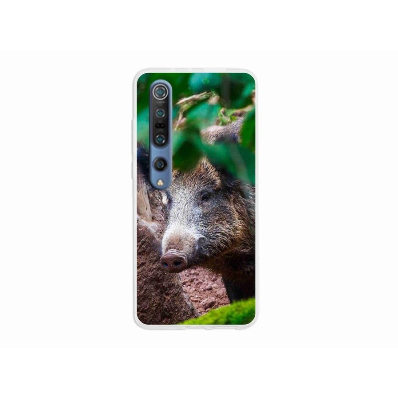 Gél borítás mmCase a Xiaomi Mi 10 készülékhez - vaddisznó