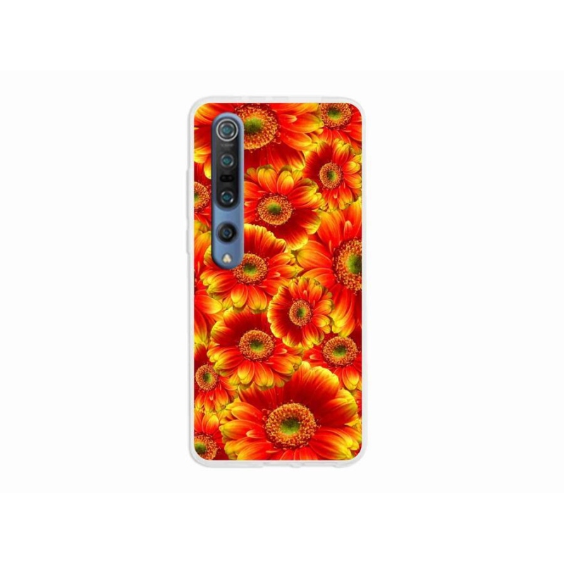 Gél borítás mmCase a Xiaomi Mi 10 készülékhez - gerbera 1