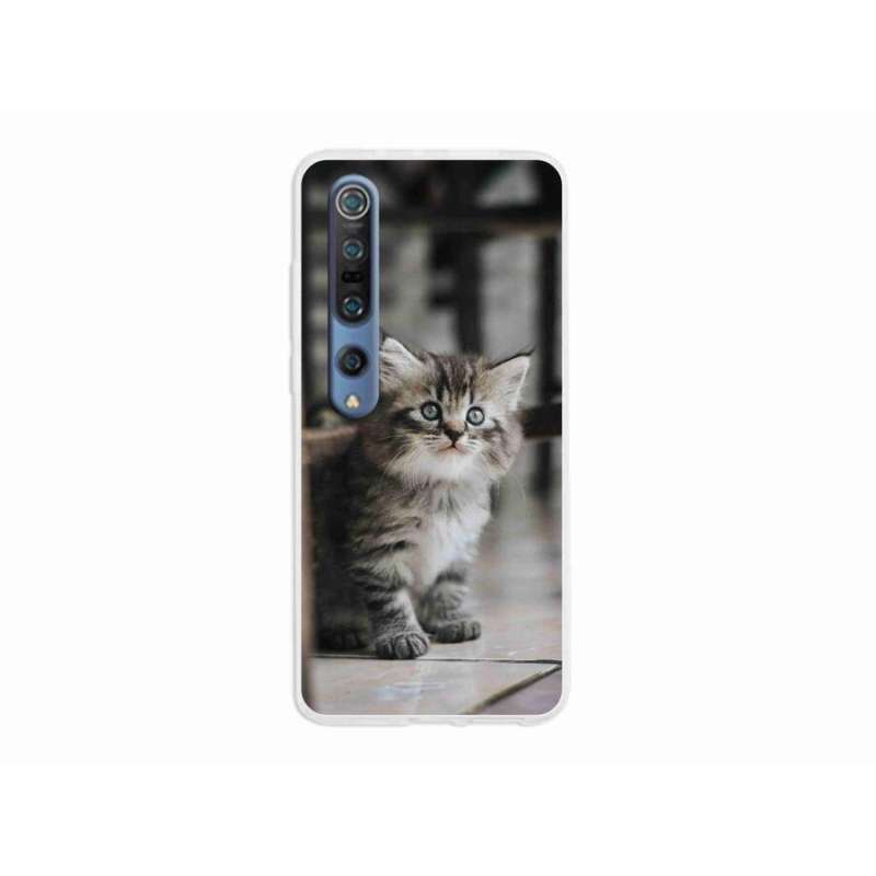 Gél borítás mmCase a Xiaomi Mi 10 készülékhez - cica