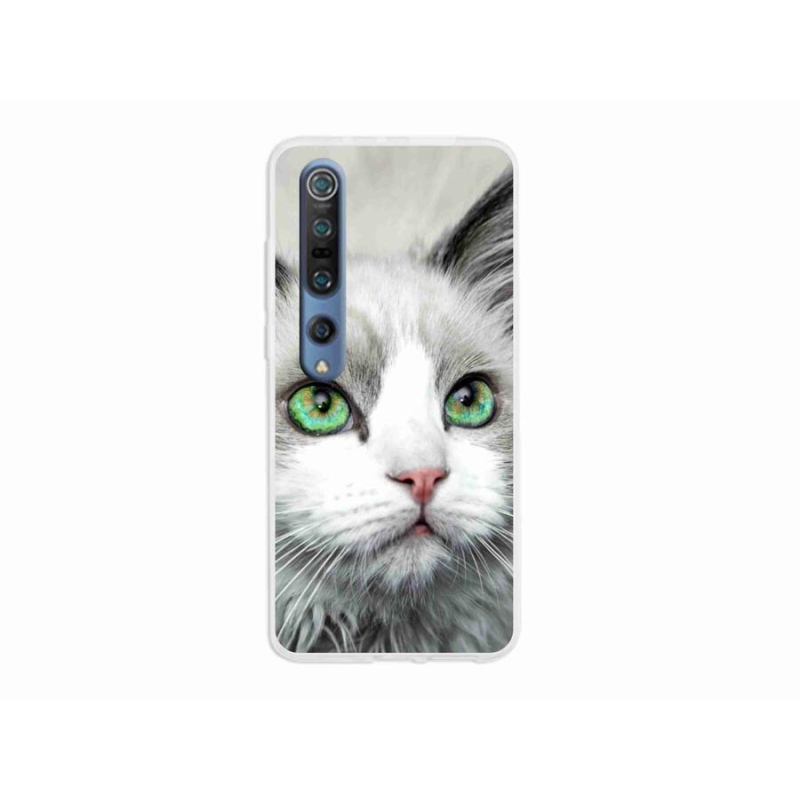 Gél borítás mmCase a Xiaomi Mi 10 készülékhez - macska nézet
