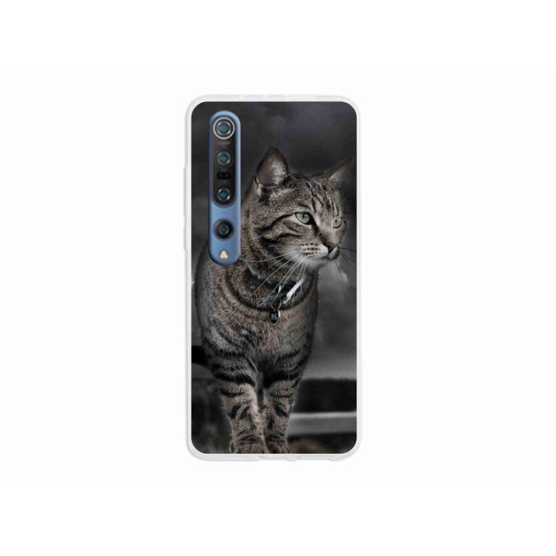 Gél borítás mmCase a Xiaomi Mi 10 készülékhez - macska