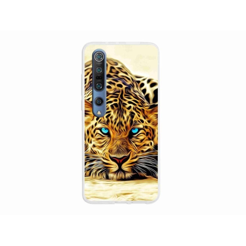 Gél borító mmCase a Xiaomi Mi 10 készülékhez - rajzfilm tigris