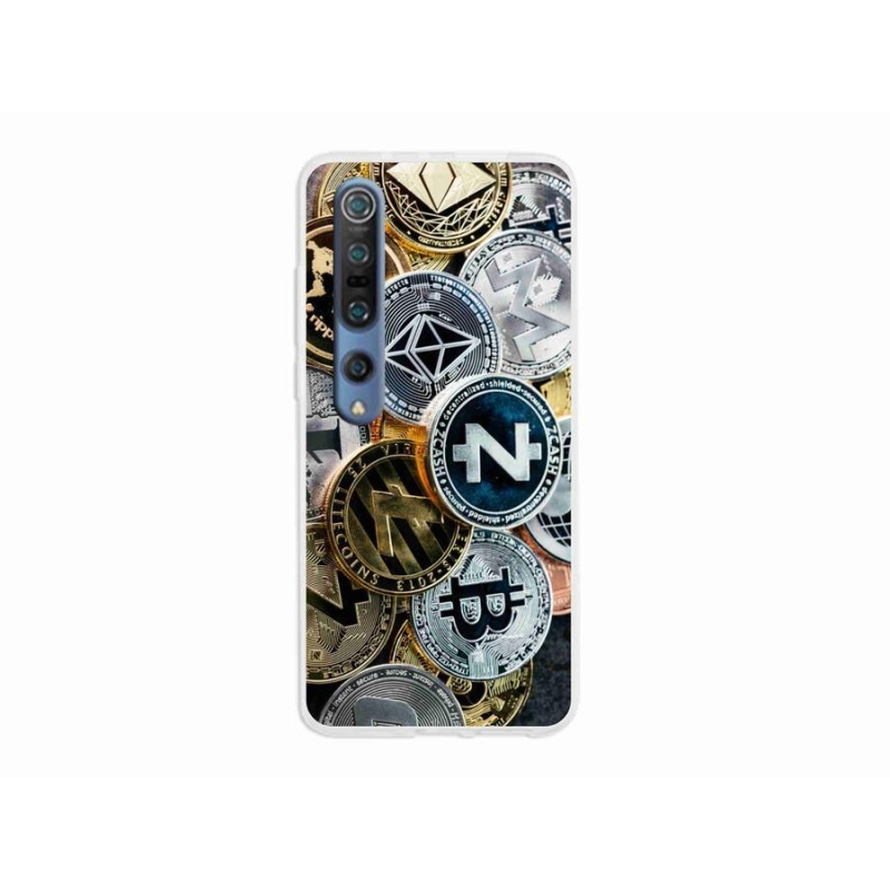 Gél borítás mmCase a Xiaomi Mi 10 számára - kriptovaluták