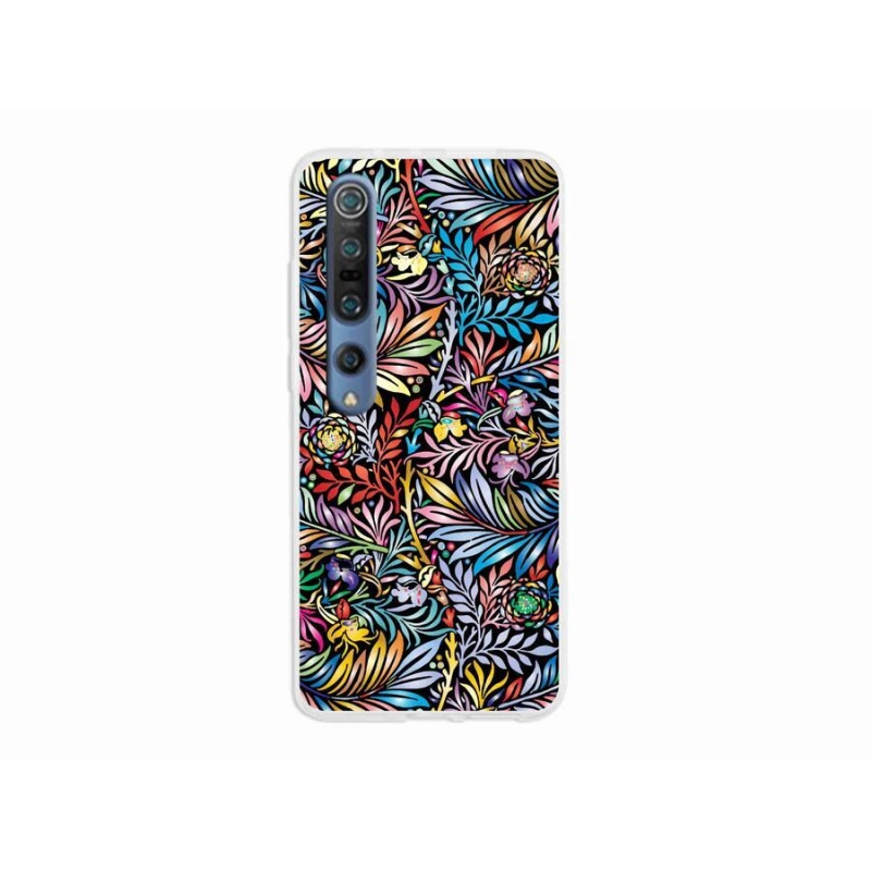 Gél borítás mmCase a Xiaomi Mi 10 - virágok 5