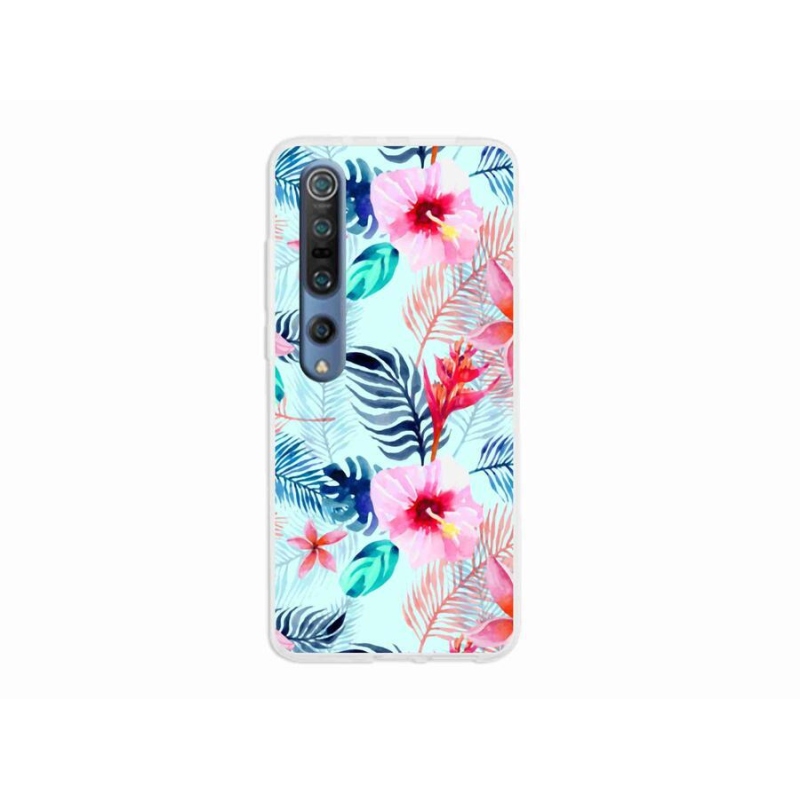 Gél borítás mmCase a Xiaomi Mi 10 készülékhez - virágok