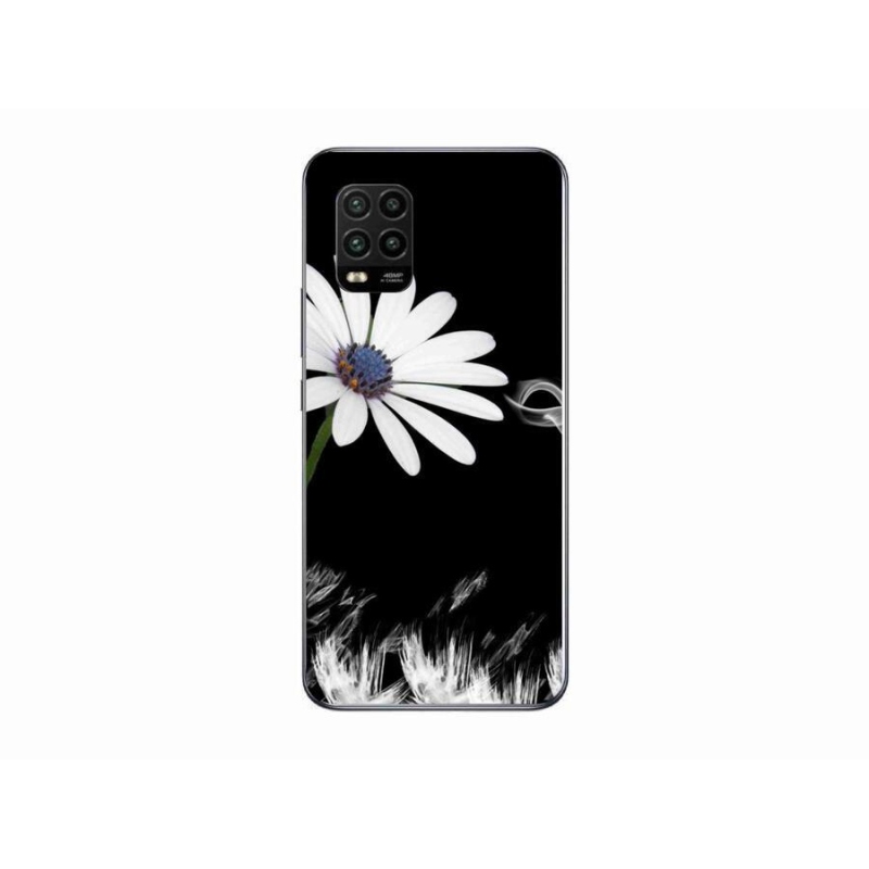 Gél borítás mmCase a Xiaomi Mi 10 Lite készülékhez - fehér virág