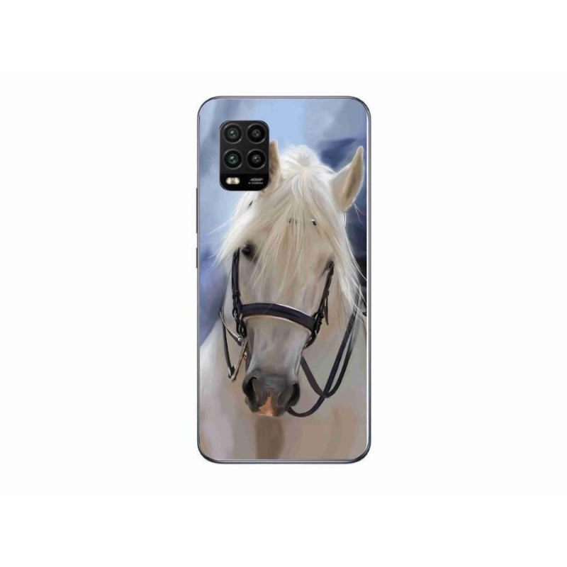 Gél borítás mmCase a Xiaomi Mi 10 Lite készülékhez - fehér ló