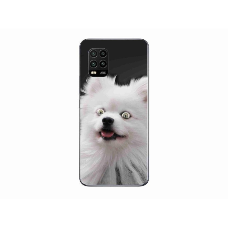Gél borítás mmCase a Xiaomi Mi 10 Lite készülékhez - fehér tipp
