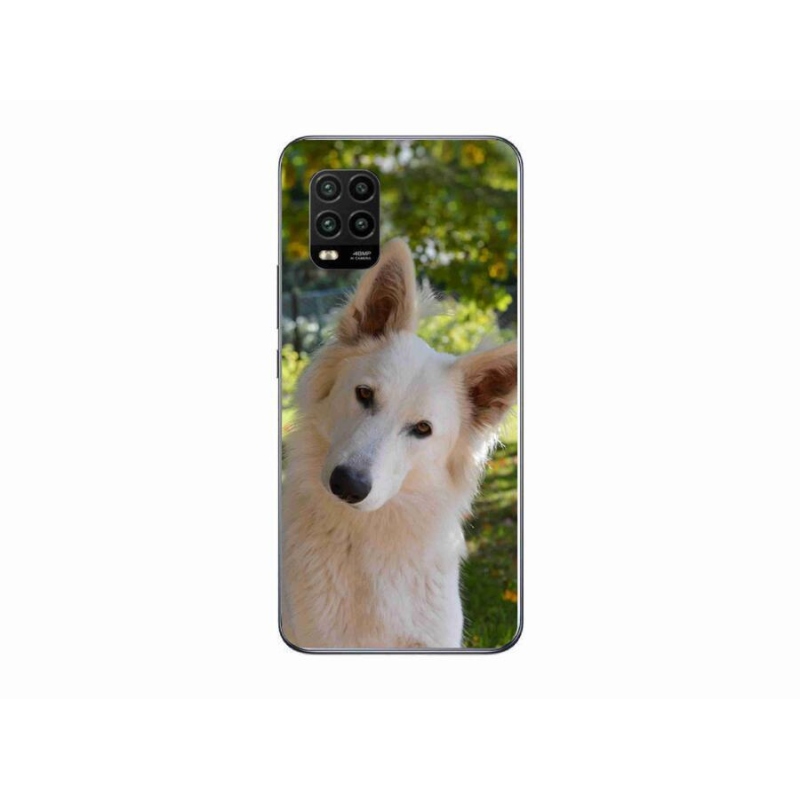 Gél borítás mmCase a Xiaomi Mi 10 Lite készülékhez - fehér Swiss Shepherd 1