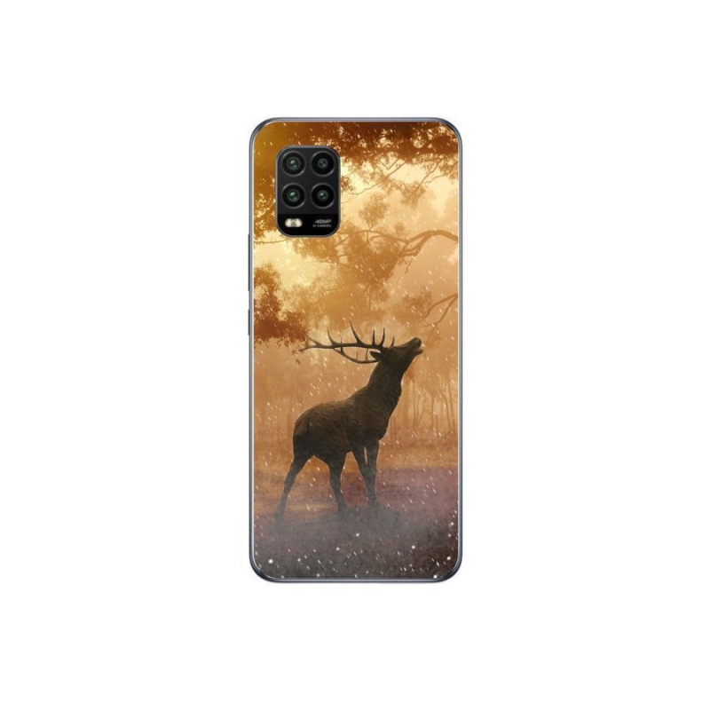 Zselés borítás mmCase a Xiaomi Mi 10 Lite számára - szarvas a vadászaton