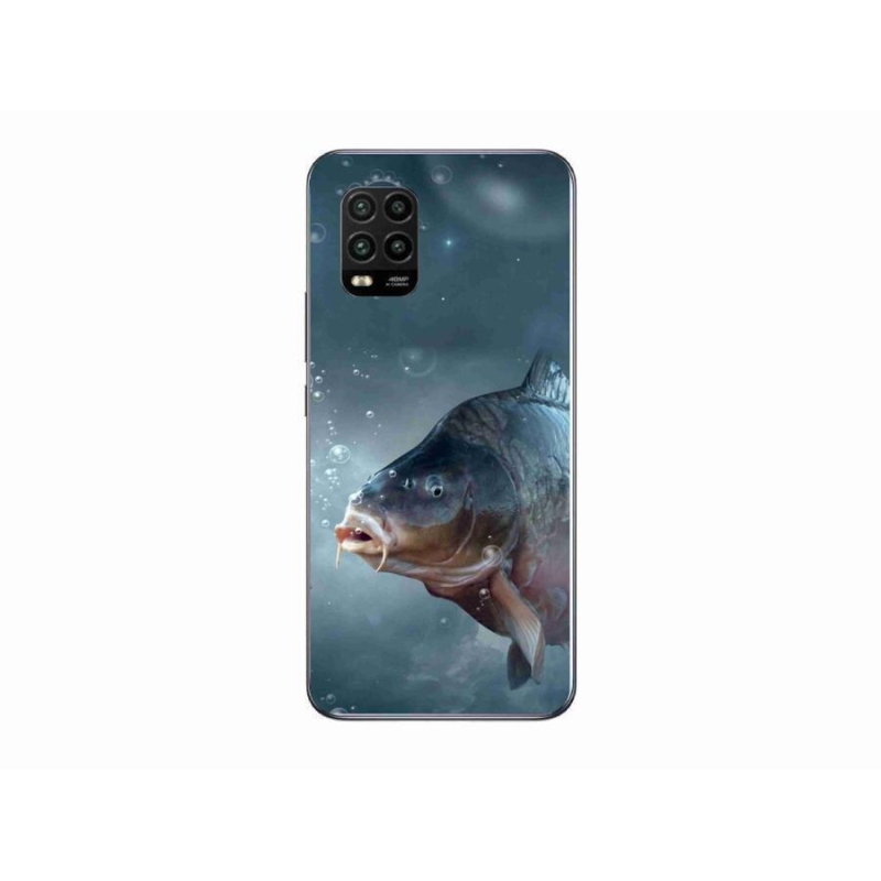Gél borítás mmCase a Xiaomi Mi 10 Lite készülékhez - ponty és buborékok