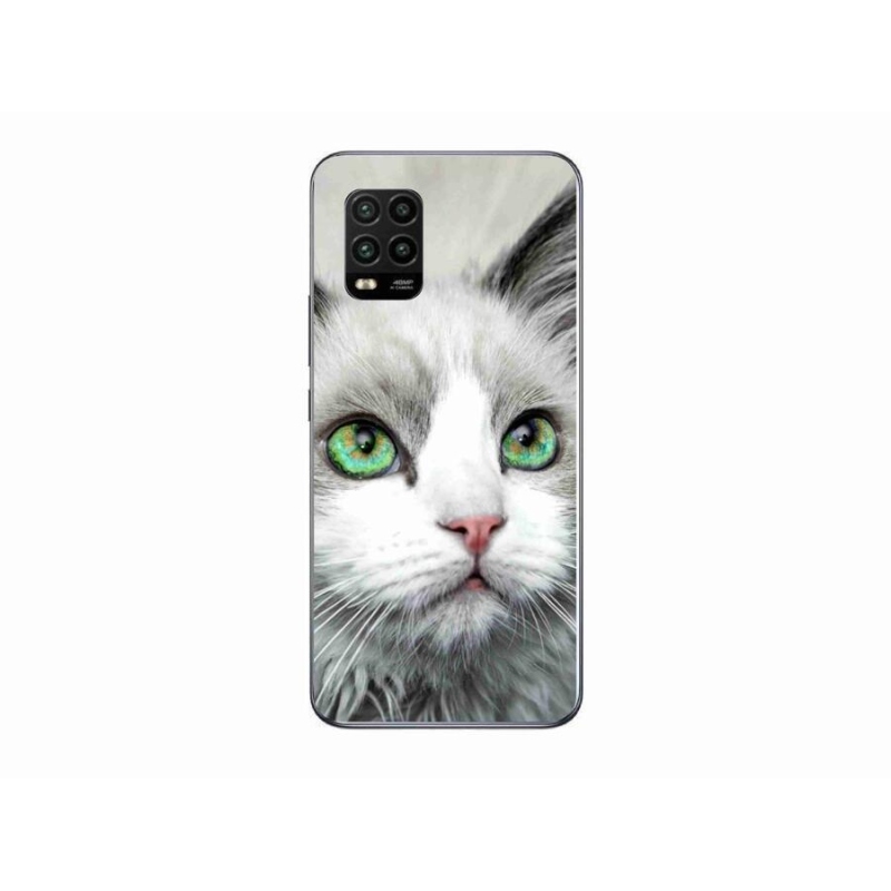Gél borítás mmCase a Xiaomi Mi 10 Lite készülékhez - macska nézet