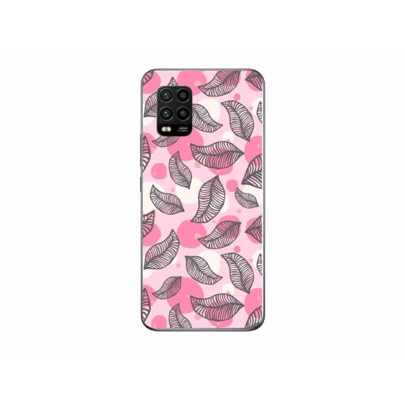 Gél borítás mmCase a Xiaomi Mi 10 Lite készülékhez - rajzfilmes hulló levelek