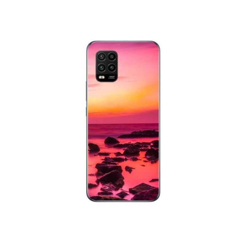 Gél borítás mmCase a Xiaomi Mi 10 Lite számára - tenger és ragyogás