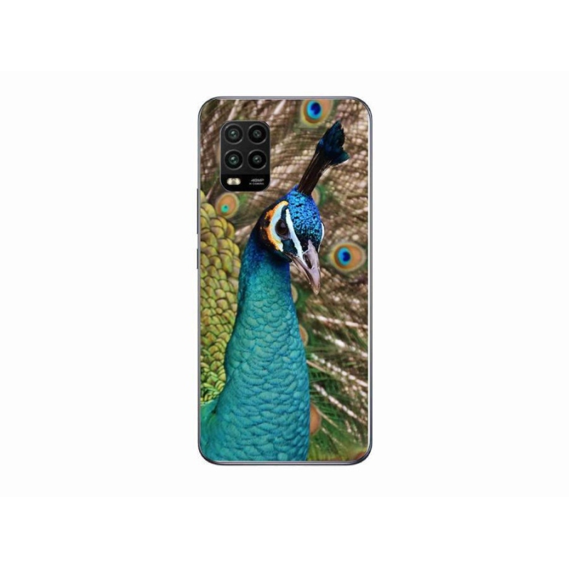 Gél borítás mmCase a Xiaomi Mi 10 Lite készülékhez - páva