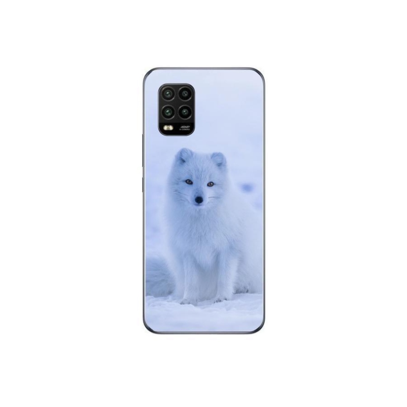 Gél borítás mmCase a Xiaomi Mi 10 Lite készülékhez - polár róka