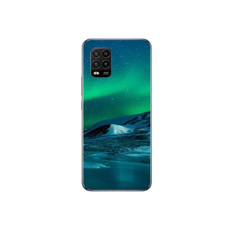 Gél borítás mmCase a Xiaomi Mi 10 Lite készülékhez - sarki fény