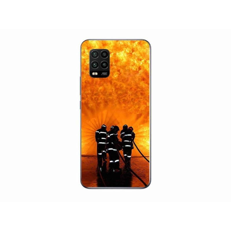 Gél borítás mmCase a Xiaomi Mi 10 Lite készülékhez - tűz