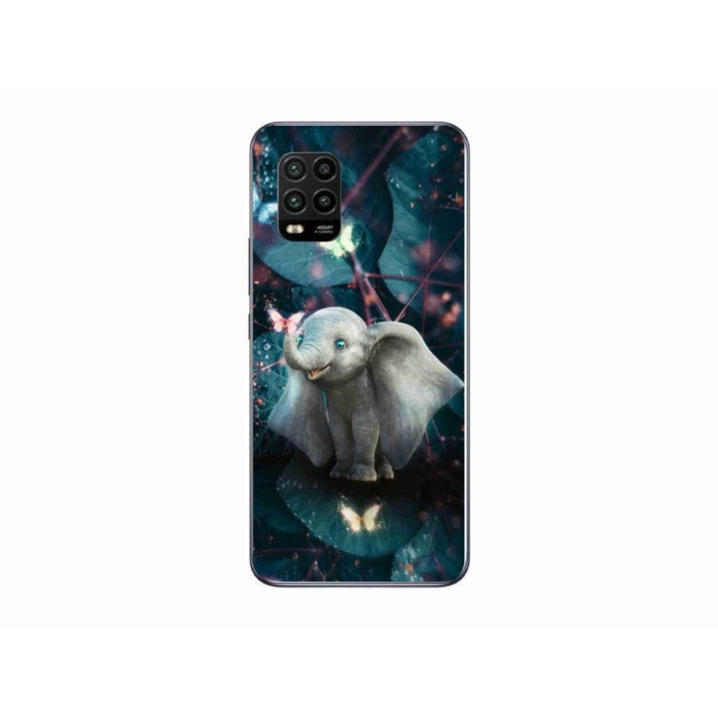 Gél borítás mmCase a Xiaomi Mi 10 Lite készülékhez - aranyos elefánt