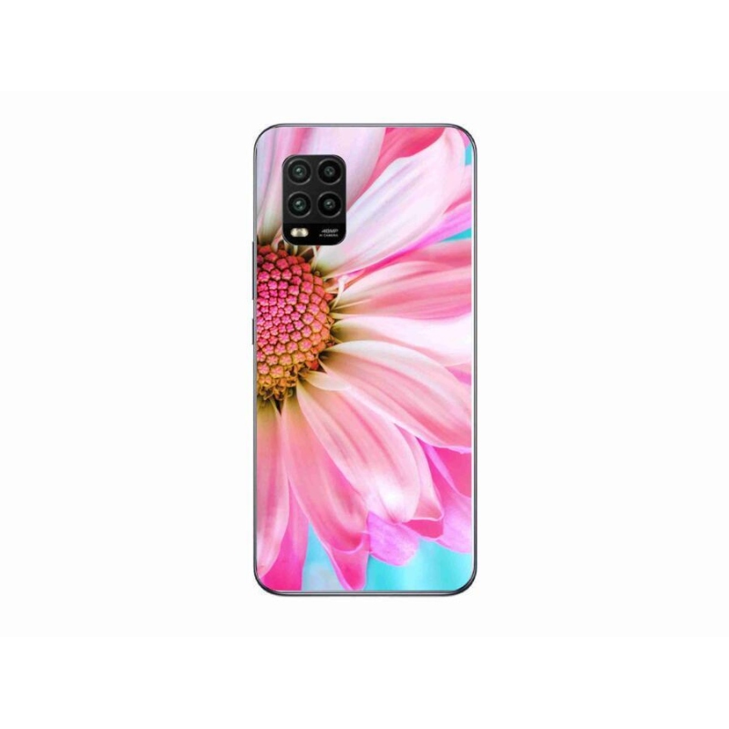 Gél borítás mmCase a Xiaomi Mi 10 Lite készülékhez - rózsaszín virág