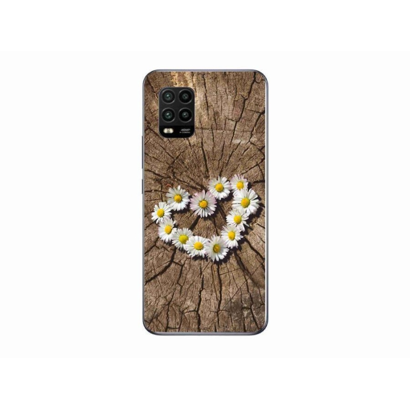 Gél borítás mmCase a Xiaomi Mi 10 Lite készülékhez - százszorszépek szíve