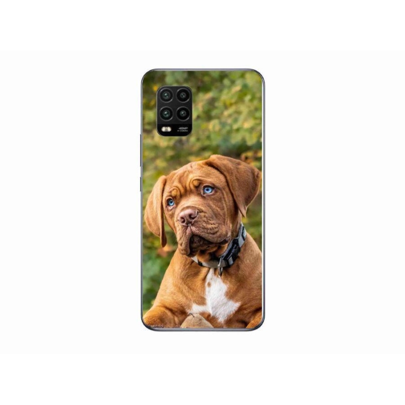 Gél borítás mmCase a Xiaomi Mi 10 Lite készülékhez - kölyökkutyakék