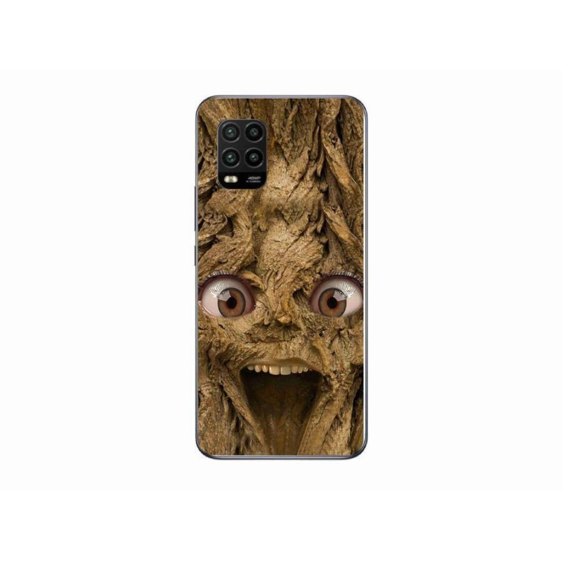 Gél borítás mmCase a Xiaomi Mi 10 Lite készülékhez - vidám fa szemekkel