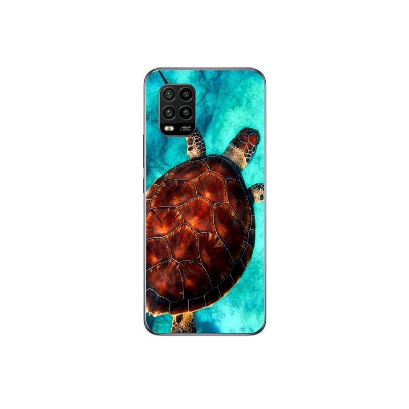 Gél borítás mmCase a Xiaomi Mi 10 Lite készülékhez - teknősbéka
