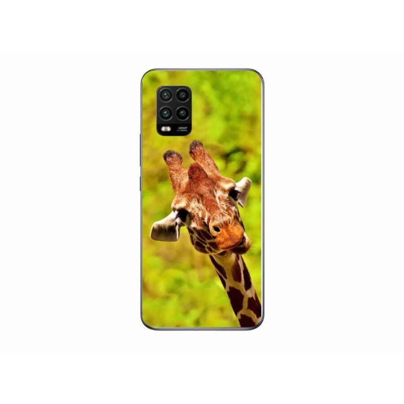Gél borítás mmCase a Xiaomi Mi 10 Lite készülékhez - zsiráf