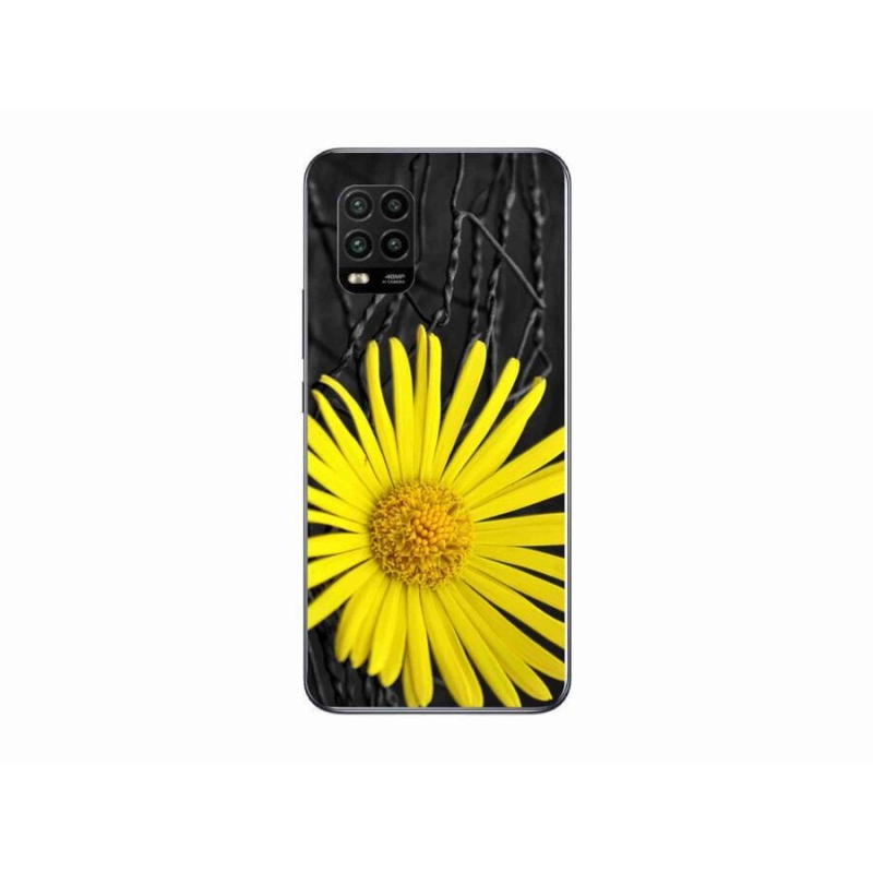 Gél borítás mmCase a Xiaomi Mi 10 Lite készülékhez - sárga virág
