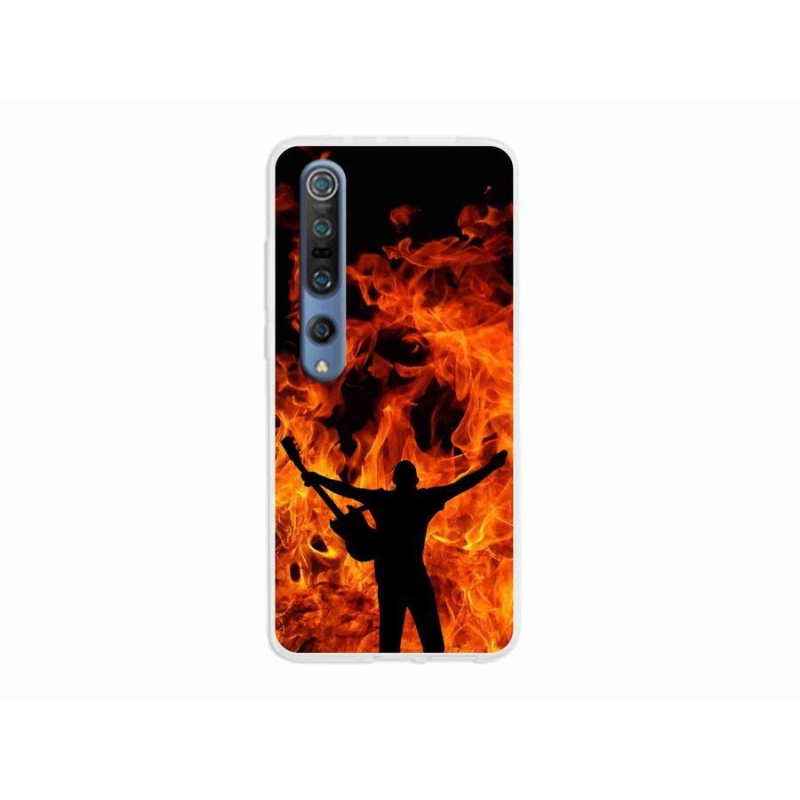 Gél borítás mmCase a Xiaomi Mi 10 - zenész és tűz