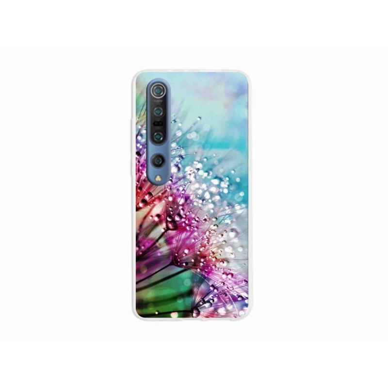 Gél borítás mmCase a Xiaomi Mi 10 Pro számára - színes virágok