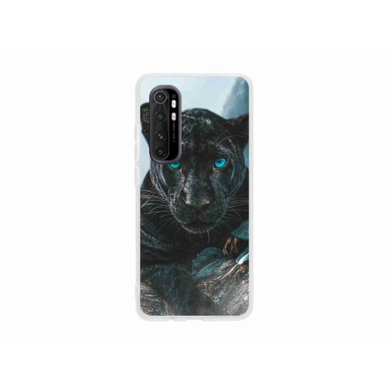 Gél borítás mmCase a Xiaomi Mi 10 Pro készülékhez - fekete párduc
