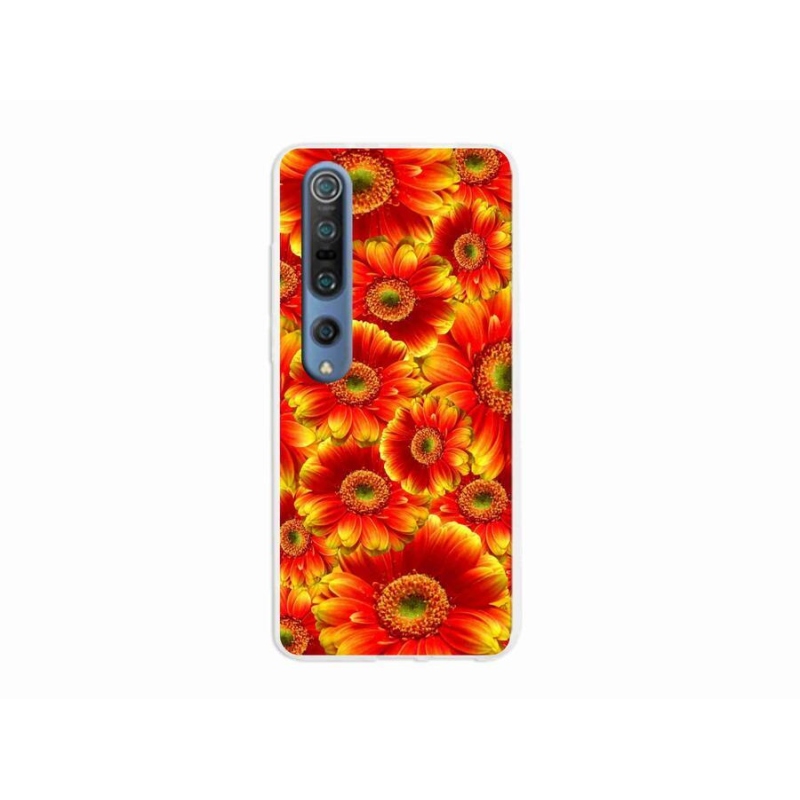Gél borítás mmCase a Xiaomi Mi 10 Pro készülékhez - gerbera 1